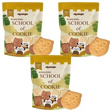 School of Cookie 台灣優格餅乾學院 貓頭鷹造型餅乾 牛奶口味, 3包, 220g