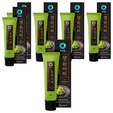 청정원 생와사비, 40g, 6개