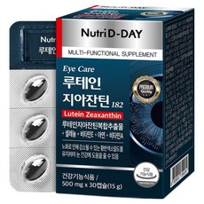 Nutri D-DAY 葉黃素玉米黃素膠囊, 1個, 30顆