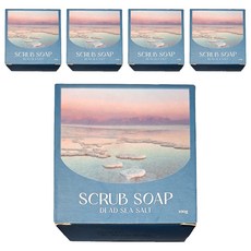 MURO 無路 死海鹽去角質皂 100g, 5個