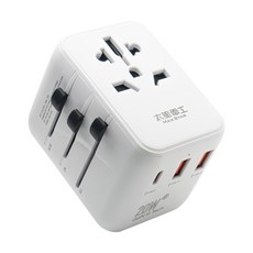 MAX STAR 太星電工 氮化鎵PD20W旅行用插座 3USB, 1個