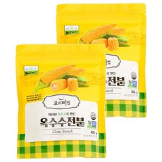 七甲農山玉米澱粉, 400g, 2包