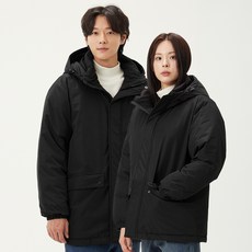 CARET 男女通用 高級機能性多功能半長版羽絨外套