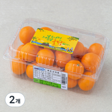 귤탐 당도선별 11Brix 감귤, 1.2kg(꼬마과), 2개