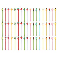 水果早午餐 Dakku 中性筆 18 型套裝，0.5 mm, 黑色, 3套