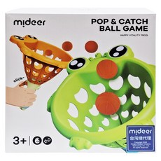 mideer 親子互動接球組 3歲以上適用, 青蛙, 1組
