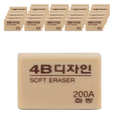 JK乾淨的橡皮擦 4B L, 棕色, 30個