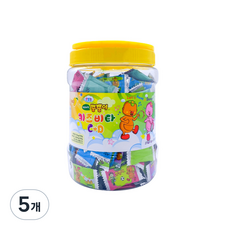 남양바이오 방귀대장 뿡뿡이 키즈비타민 C + D 275g, 5개