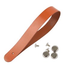 brand yarn 包包提帶 駝色+圓型裝飾扣環 銀色, 1組, 駝色