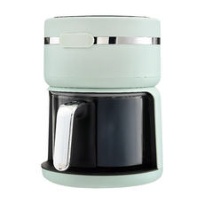 GPLUS 拓勤 樂透鍋 智慧玻璃氣炸鍋, GP-J02, 粉綠色