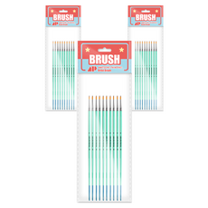 Awesome Painting 水彩壓克力兩用圓頭筆 圓筆 ROUND 10p, 2號, 3個