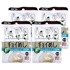 wanwan 犬用主食餐包 青汁嫩雞 日本產, 80g, 4包