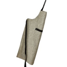 LISSOY 連身圍裙 均碼, 淺褐色, 1件