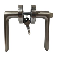 L.S 麥金牌 日規水平鎖 房間鎖 LS-700 51mm小套盤 銀色, 1個