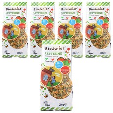 孩童迷你蔬菜義大利麵 字母造型, 200g, 5個