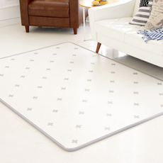 삼바텍 PVC 퓨어 놀이방매트, 크로스 화이트