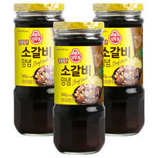 OTTOGI 不倒翁 牛排調味醬, 3罐, 240g