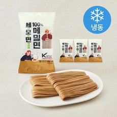 100% 메밀면 세모면 (냉동), 150g, 4개