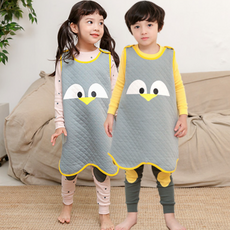 Maykids 童款印花連身防踢背心 哈囉企鵝款