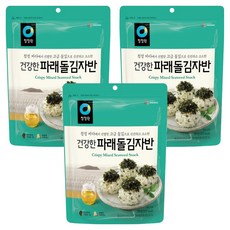 청정원 파래돌김자반, 50g, 3개