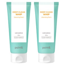 point&. 深層清潔泡沫洗面乳, 200g, 2條