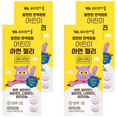 Vitamin Village 孩童用鋅果凍隨身包 15條入, 15條, 4盒