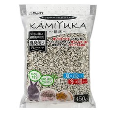 Clean Moff 小動物專用紙床 銀白色 除臭配方 450g, 1包