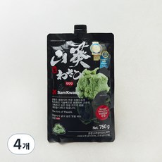 삼광 생와사비 999, 750g, 4개