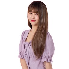 가발위드 투톤 스트레이트 컬러 헤어피스 5p + 트윙클 붙임머리 세트, 블랙라이트핑크(피스), 랜덤발송(트윙클 붙임머리), 1개