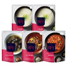 The Mishik 匠人 牛骨湯 2入+牛肉海帶湯+辣牛肉湯+部隊鍋, 1組, 2.05kg