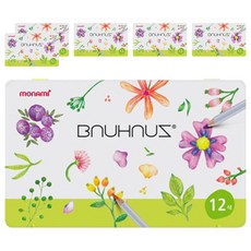 monAmi Bauhaus彩色鉛筆組, 12 種顏色, 6個