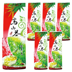龍源茶品 鑫龍源 嚴選梨山清香高山烏龍茶葉, 1組, 150g, 6包