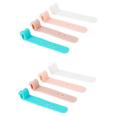 Haruon 矽膠電線整理4件組, 混色, 2套