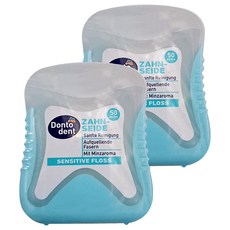 dm Dontodent 敏感性牙齒專用牙線, 50m, 2個, 1個