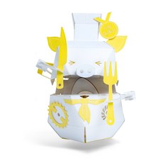 RoBoTRY Lovit 可動紙機器人 皇家版, 強力部落客廚師