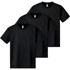 어반티 남녀공용 스포츠 기능성 드라이 라운드 반팔 티셔츠 3장 세트