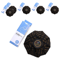 스포츠 냉온 찜질 주머니 블랙 대, 6개