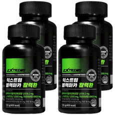 익스트림 블랙마카 활력환, 120g, 4개