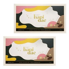 hapidae 蜜烏龍白巧克力, 小量包裝 方便攜帶, 120g, 2盒