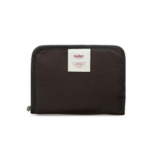 Funnymade 素色帆布書衣, 木炭黑, 1個