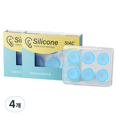 DK ONE 超輕量防噪音耳塞 藍色 2 x 0.7 cm, 4個, 6入