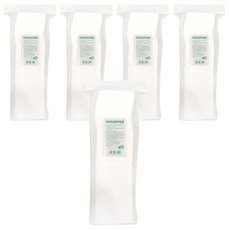 INNISFREE 台灣公司貨 妝自然美妝工具 5層多用途化妝棉 濕敷用, 80片, 5包