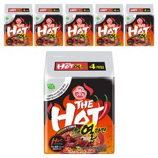 오뚜기 더핫 열라면 120g, 24개