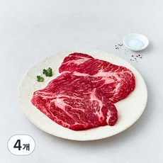 쉐프파트너 호주산 와규 윗등심구이 (냉장), 300g, 4개