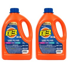 테크 딥클린 엑스퍼트 뉴 액상세제 본품 일반세제, 3L, 2개