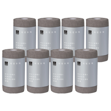 하우스클래스 자연주의 일회용 수세미, 그레이, 80개입, 8개