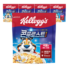 콘푸로스트 시리얼, 1.32kg, 5개