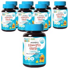 Nutri D-DAY 嬰幼兒益生菌活性乳酸菌鋅 60g, 60片, 8個