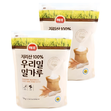 Haepyo 韓國產小麥粉, 750g, 2個