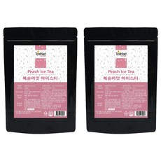 TeaMad 水蜜桃冰茶沖泡粉, 1kg, 1入, 2個